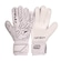 Luvas de Goleiro Poker Semi Profissional Multiterreno Champion 8 BRANCO/CINZA