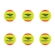 Kit Bolas Beach Tennis Penalty XXII Stage 2 - 6 Unidades AMARELO/LARANJA