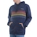 Blusão Moletom Masculino Hang Loose Stripes com Capuz AZUL ESCURO