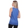 Camiseta Regata Whats Wear Dry Fit Lisa Básica Proteção Solar UV - Feminina AZUL