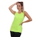 Camiseta Regata Whats Wear Dry Fit Lisa Básica Proteção Solar UV - Feminina VERDE