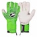Luvas de Goleiro Poker Profissional Champion 8 Extended - Adulto VERDE/PRETO