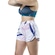 Shorts Elite Microfibra Em Estampa Digital - Feminino BRANCO/AZUL