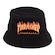 Chapéu Bucket Thrasher Flame Logo - Thrasher PRETO