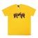 Camiseta Thrasher Crows - Masculina AMARELO