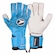 Luvas de Goleiro Poker Profissional Champion 8 Extended - Adulto AZUL/PRETO