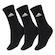 Meia adidas Cushion Cano Alto Pack - 03 Pares - 38 ao 40 NAO SE APLICA