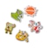 Kit Jibbitz Crocs Nickelodeon Nostalgia - 5 Unidades BRANCO