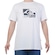 Camiseta Quiksilver Torn And Fray - Masculina BRANCO