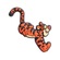 Jibbitz Crocs Winnie The Pooh Tigrão BRANCO