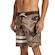 Bermuda Hurley Phantom Block Party Camuflada - Masculina MARROM