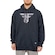Blusão de Moletom com Capuz Fallen Canguru Logo Grade - Masculino PRETO