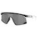 Óculos de Sol Unissex Oakley BXTR Matte Black Prizm Black PRETO