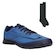 Kit Chuteira Futsal Topper Slick IV + Meião - Adulto AZUL