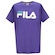 Camiseta Fila Letter Premium II - Masculina ROXO/BRANCO
