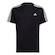 Camiseta Infantil adidas 3 Stripes Essential PRETO