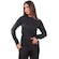 Camiseta Adriben Dry Fit Proteção Solar Uv Térmica Academia Manga Longa - Feminina PRETO