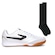 Chuteira Futsal Topper Maestro Td Iv + Meião - Adulto BRANCO/PRETO
