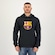 Blusão de Moletom com Capuz Futfanatics Barcelona Escudo - Masculino PRETO