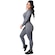 Macacão Fitness MVB Modas Longo 3/4 Costa Fechada Fitness Suplex - Feminino CINZA