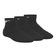 Meia Mizuno Basic Cano Baixo - 3 pares - Adulto PRETO