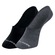 Kit Meias Super Invisível Hang Loose com 2 Pares - Adulto CINZA/CINZA ESC