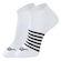 Kit Meias Sapatilha Hang Loose com 2 Pares - Adulto BRANCO