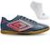 Chuteira Futsal Umbro Arcade + Meias - Adulto AZUL ESCURO