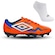 Chuteira de Campo Umbro Prisma + Meias - Adulto LARANJA