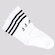 Kit Meia Cano Alto adidas 3S - 3 Pares - BRANCO