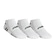 Kit Meias Cano Curto New Balance Basic - 3 Pares - Adulto BRANCO