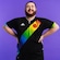 Camisa do Vasco I 2023 Lgbtqiapn+ Kappa - Masculina PRETO