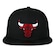 Boné New Era Chicago Bulls 5950 Nba - Fechado - Adulto PRETO