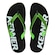 Chinelo Kenner Neutral - Masculino PRETO/VERDE