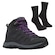 Bota Adventure Impermeável Columbia Crestwood + Meia - Feminina CINZA/ROXO