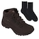 Kit Bota Adventure Bull Terrier Canyon + Meia - Masculina MARROM ESCURO