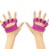 Palmar para Musculação Hidrolight Mini Palma ROSA