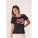 Camiseta Onbongo Estampada - Feminina PRETO