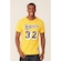 Camiseta Mitchell & Ness Estampada Los Angeles Lakers Magic Johnson - Masculina AMARELO