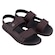 Chinelo Cartago Veneto Dois Velcros - Masculino MARROM ESC/PRETO
