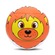 Bola Penalty Fun Kids XXIII - Infantil LARANJA