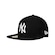 Boné New Era New York Yankees 5950 Basic - Fechado - Adulto PRETO