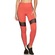 Calça Legging Run More Life - Feminina LARANJA/PRETO