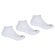 Meia Cano Curto Hoahi Inv - 3 Pares - Unissex BRANCO