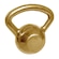 Kettlebell Acte Sports Emborrachado - 8Kg OURO