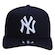 Boné Aba Curva New Era 940 MLB New York Yankees Mbi18Bon204-Mr - Snapback - Adulto AZUL ESC/BRANCO