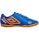 Chuteira Futsal Umbro Orbit - Adulto AZUL/LARANJA