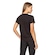 Camiseta Run More Comfort - Feminina Preto/Bege