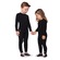 Camiseta Térmica Manga Longa Lupo Warm - Infantil PRETO