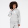 Blusão com Capuz New Balance Essentials Basic - Feminino Cinza Cla/Rosa Cla